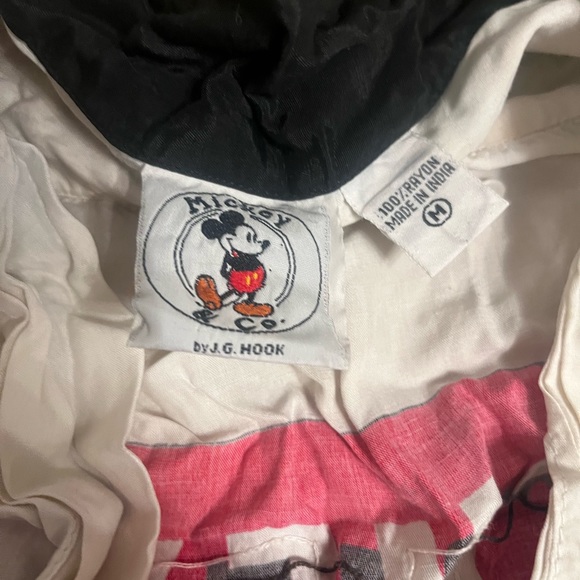 80S DOES 50S MICKEY MOUSE BOWLING SHIRT - Picture 3 of 3